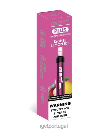 iget mais PVV4234 gelo de lichia e limão Vapes Portugal