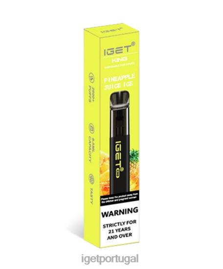 eu sou rei PVV42112 gelo de suco de abacaxi Vape Shop