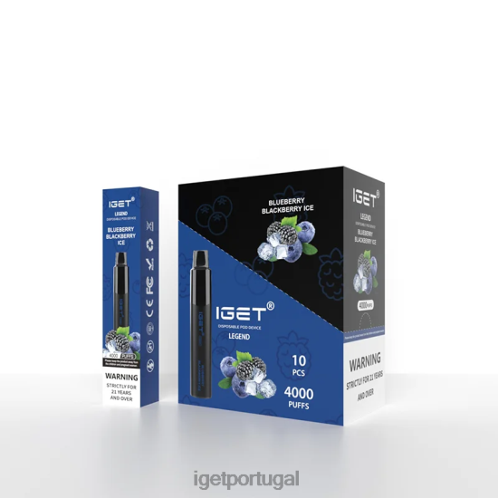 iget lenda 4000 baforadas PVV42325 gelo de amora e mirtilo Shop