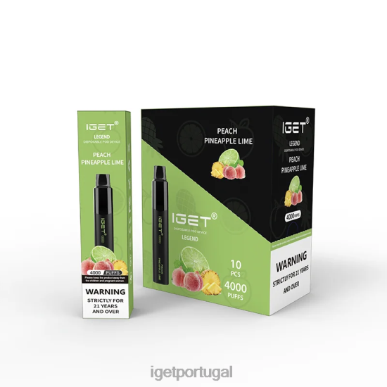 iget lenda 4000 baforadas PVV42338 pêssego abacaxi limão Discount