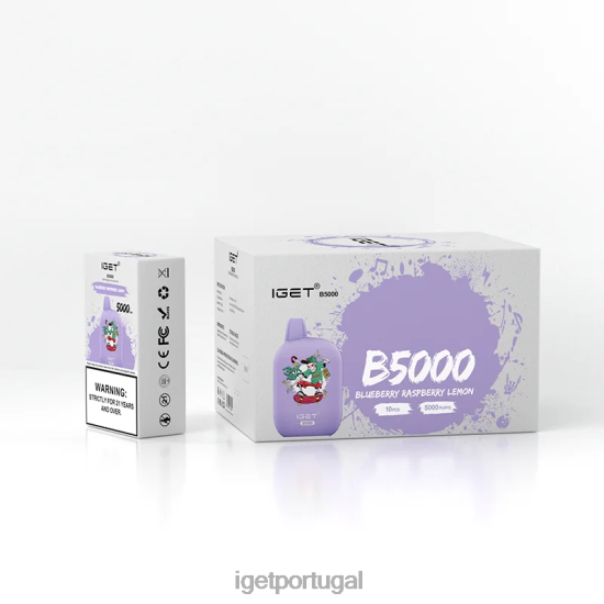 iget b5000 PVV42308 mirtilo framboesa limão Bar Discount